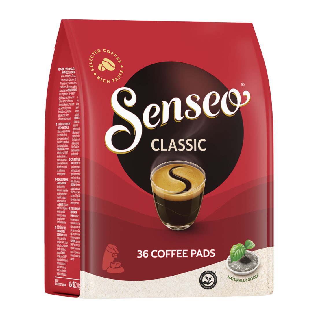 მეორადი Senseo Classic აპარატი და 2 ყავის შეფუთვა