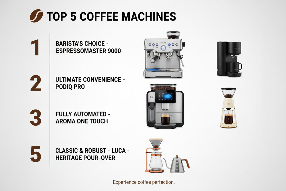 ტოპ 5 ყავის აპარატი საქართველოში.&nbsp; საუკეთესო არჩევანი სახლისთვის