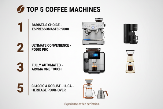 ტოპ 5 ყავის აპარატი საქართველოში.&nbsp; საუკეთესო არჩევანი სახლისთვის